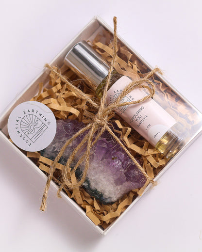 Assorted Essential Oil and Crystal Gift Packs